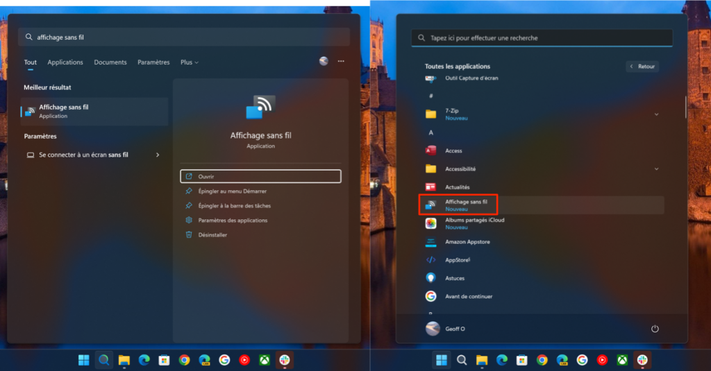 Windows 11 afficher l’écran de votre smartphone Android sur votre PC