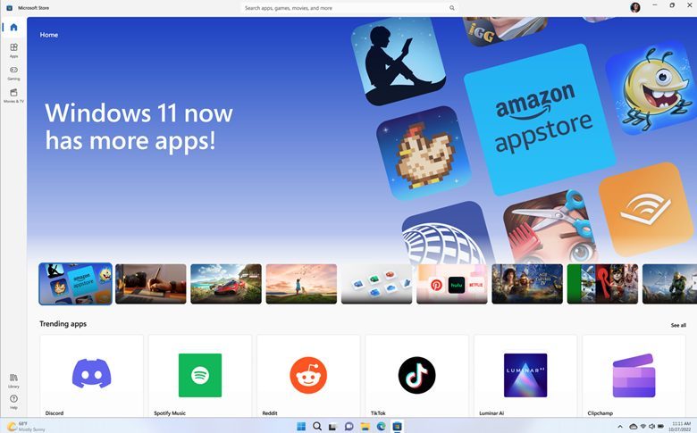 Windows 11 Amazon App Store 