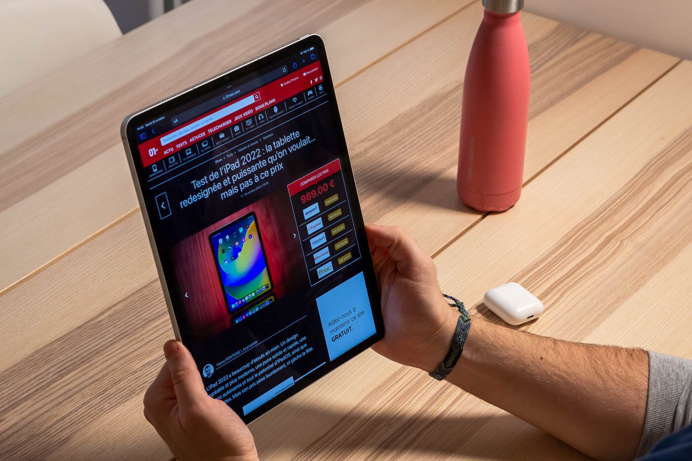 Apple iPad Pro 12,9 (2022) : prix, fiche technique, actualités et test -  Tablettes - Numerama