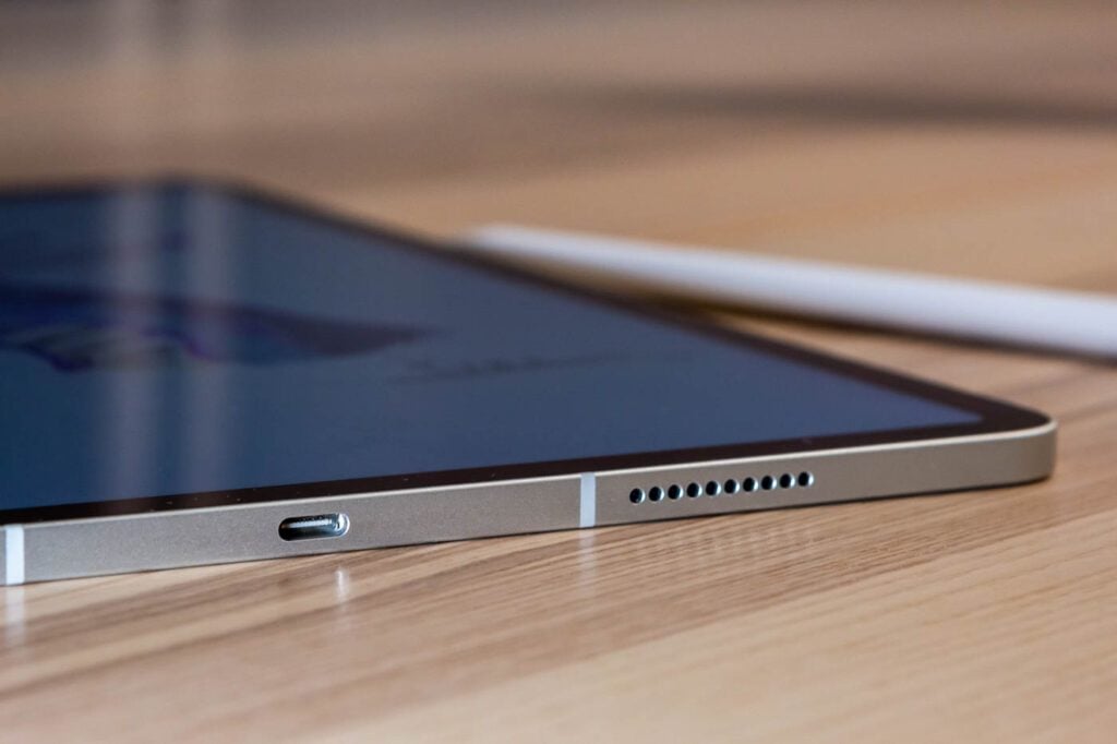 L'iPad Pro continue de proposer un port USB-C.