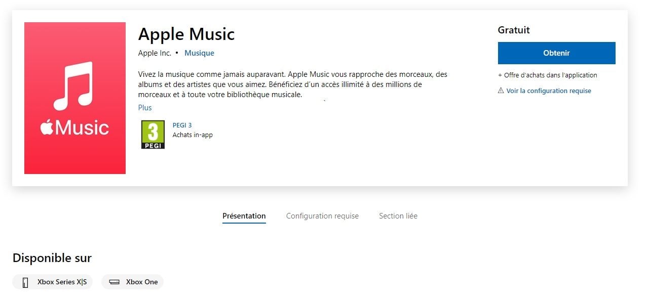 Apple Music Microsoft Store