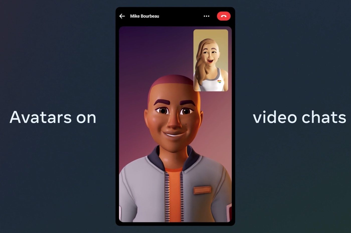 Votre avatar pourra prendre votre place dans les chats vidéos.