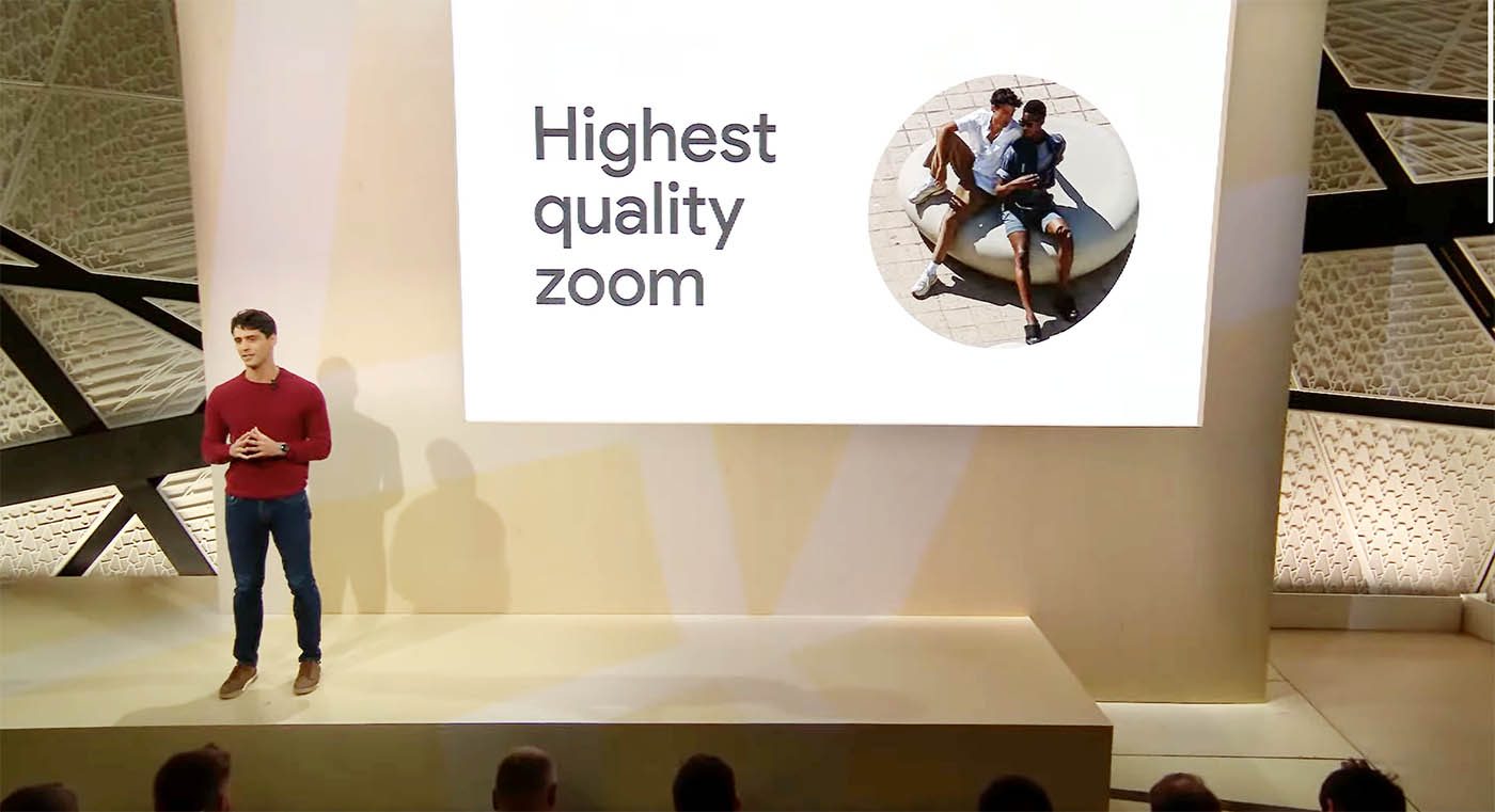 Google revendique la meilleure qualité de zoom du monde des smartphones.