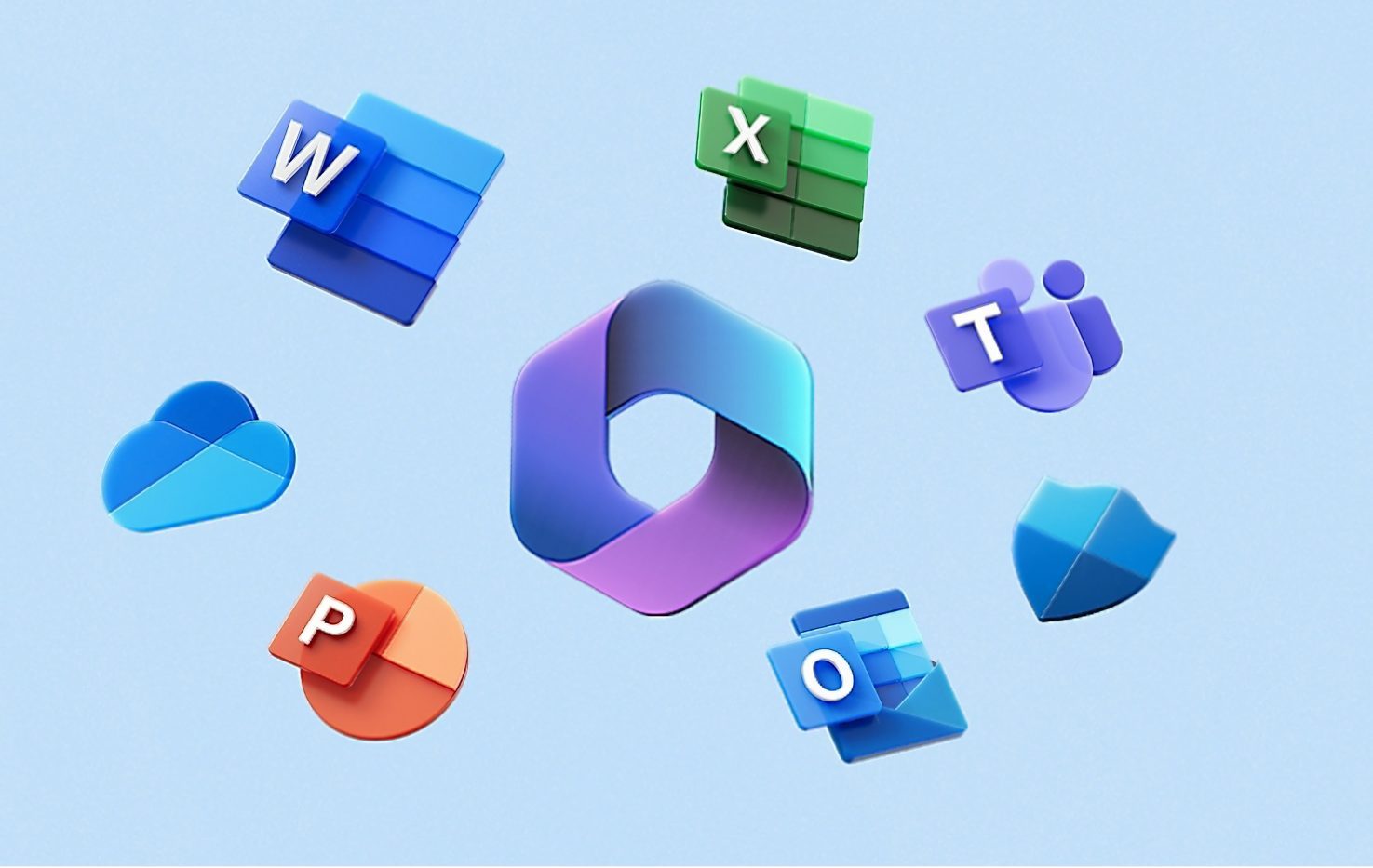 Le nouveau logo de l'app Microsoft 365