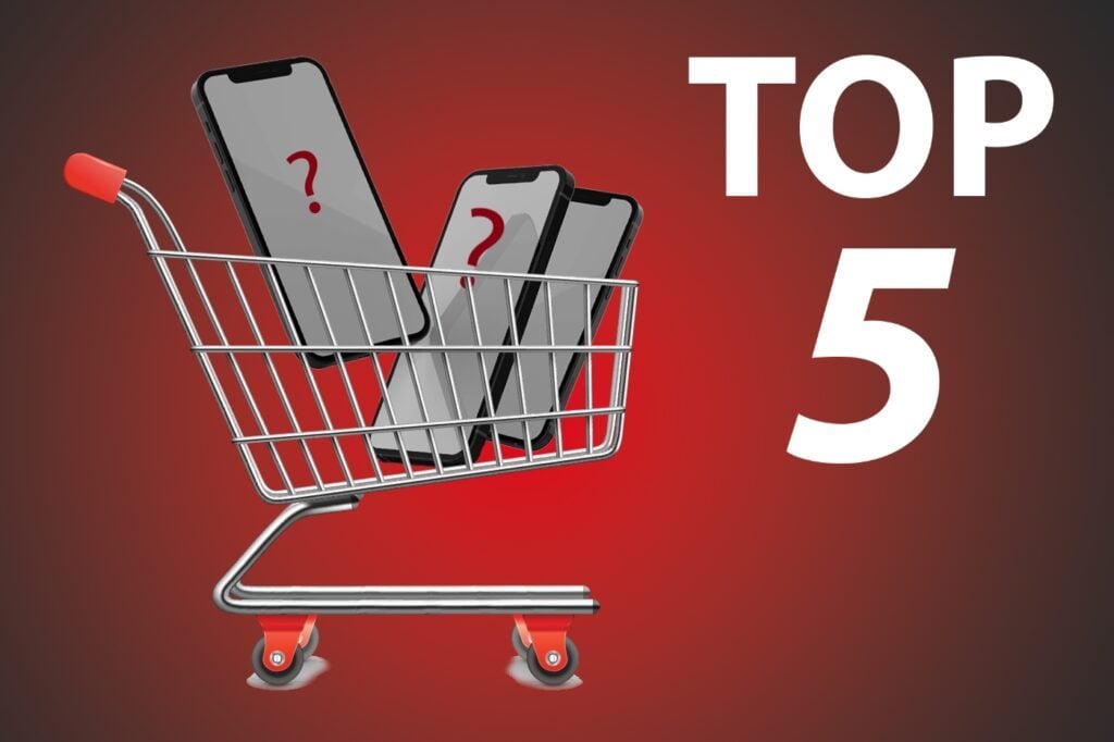 top meilleures ventes smartphones