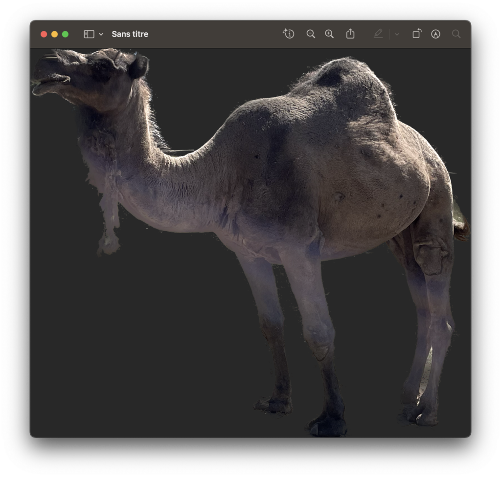Détourer une image macOS