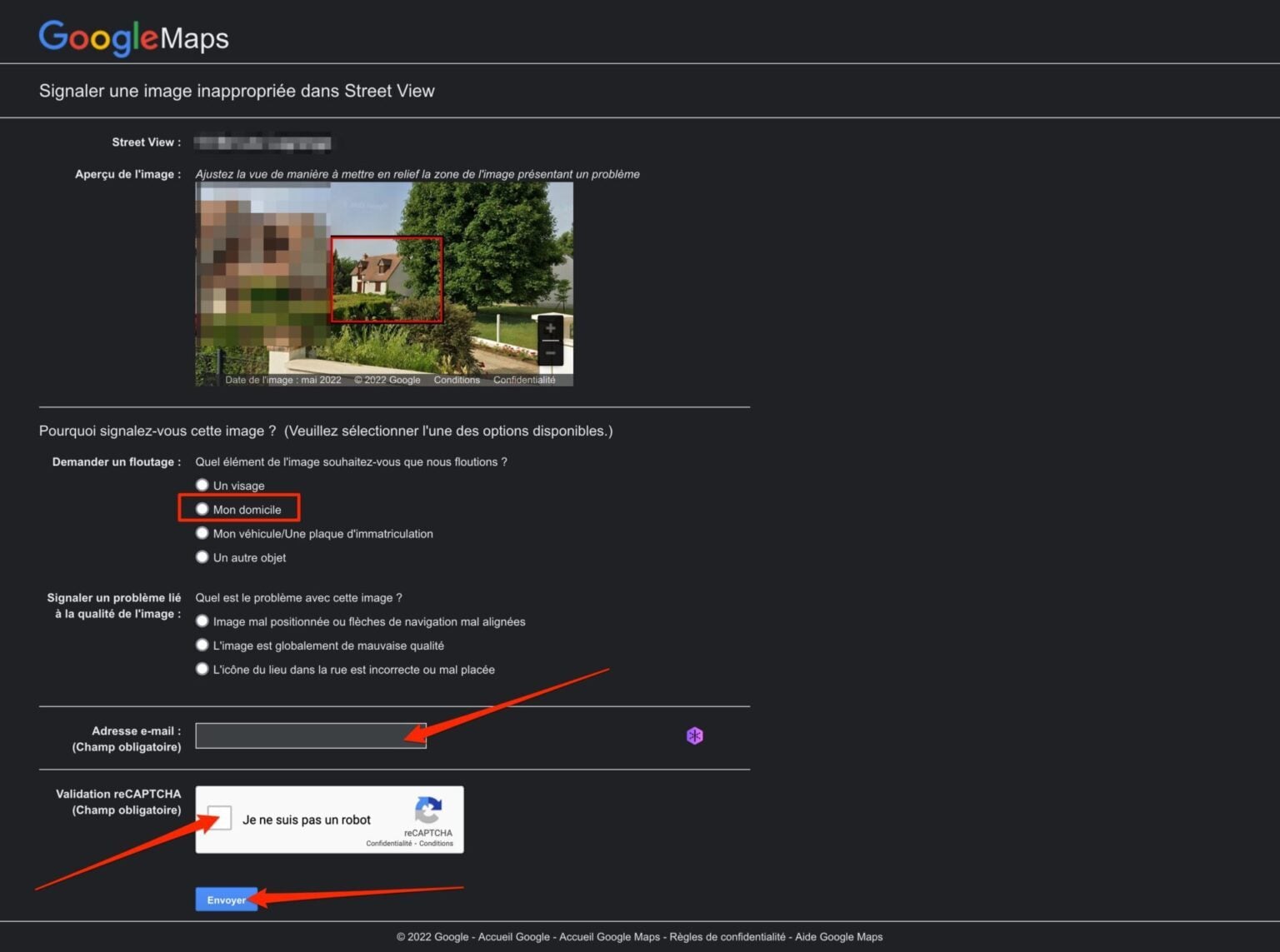 Google Maps : comment cacher sa maison dans Street View