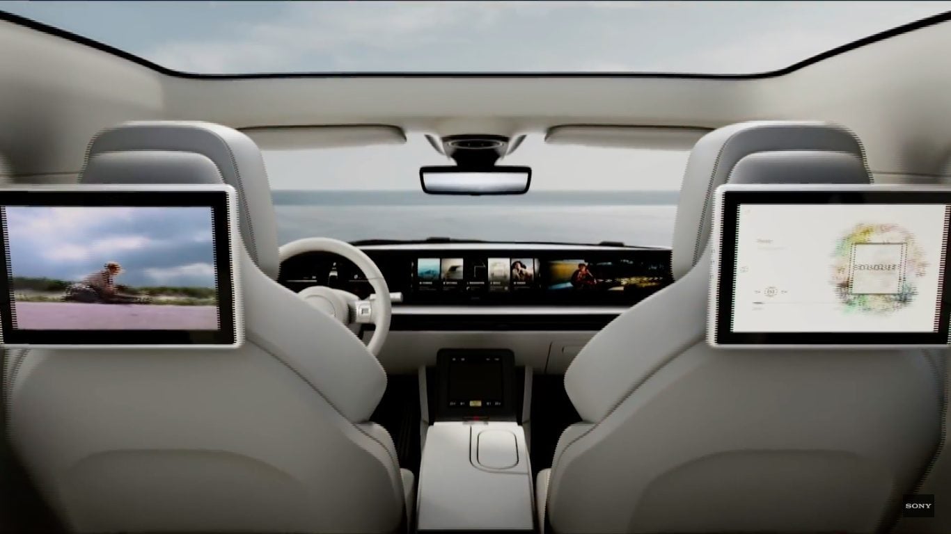 Une PS5 dans la voiture électrique se Sony ? On dit oui !