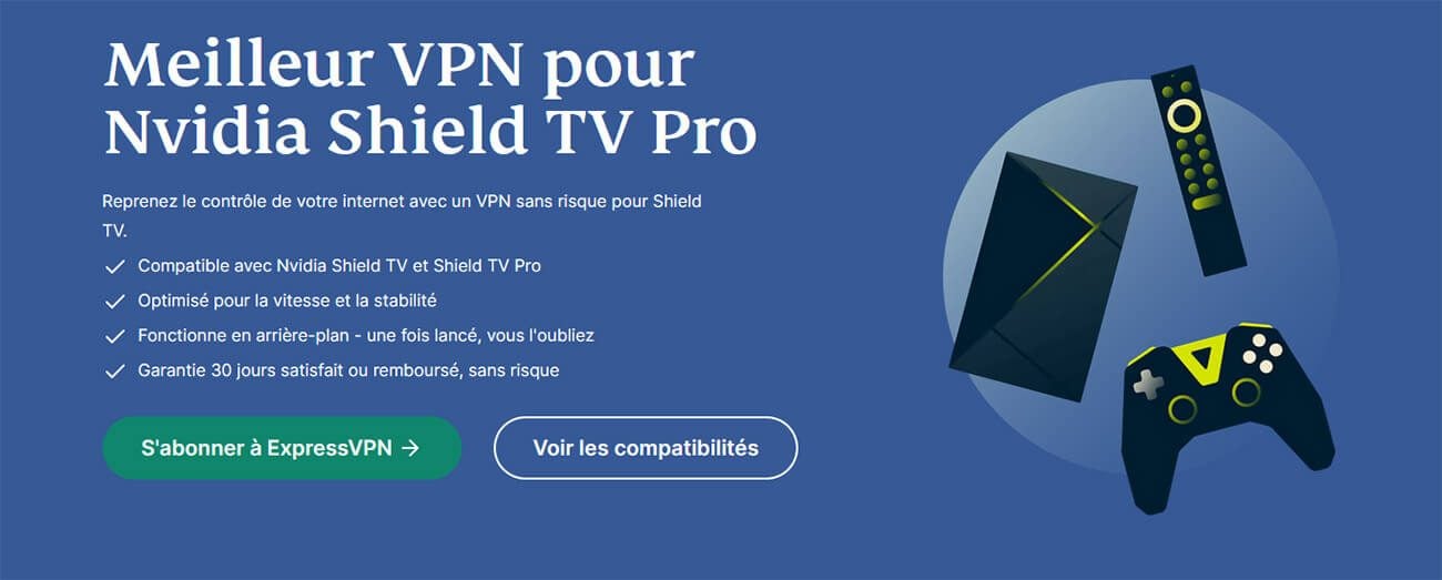 ExpressVPN Nvidia Shield
