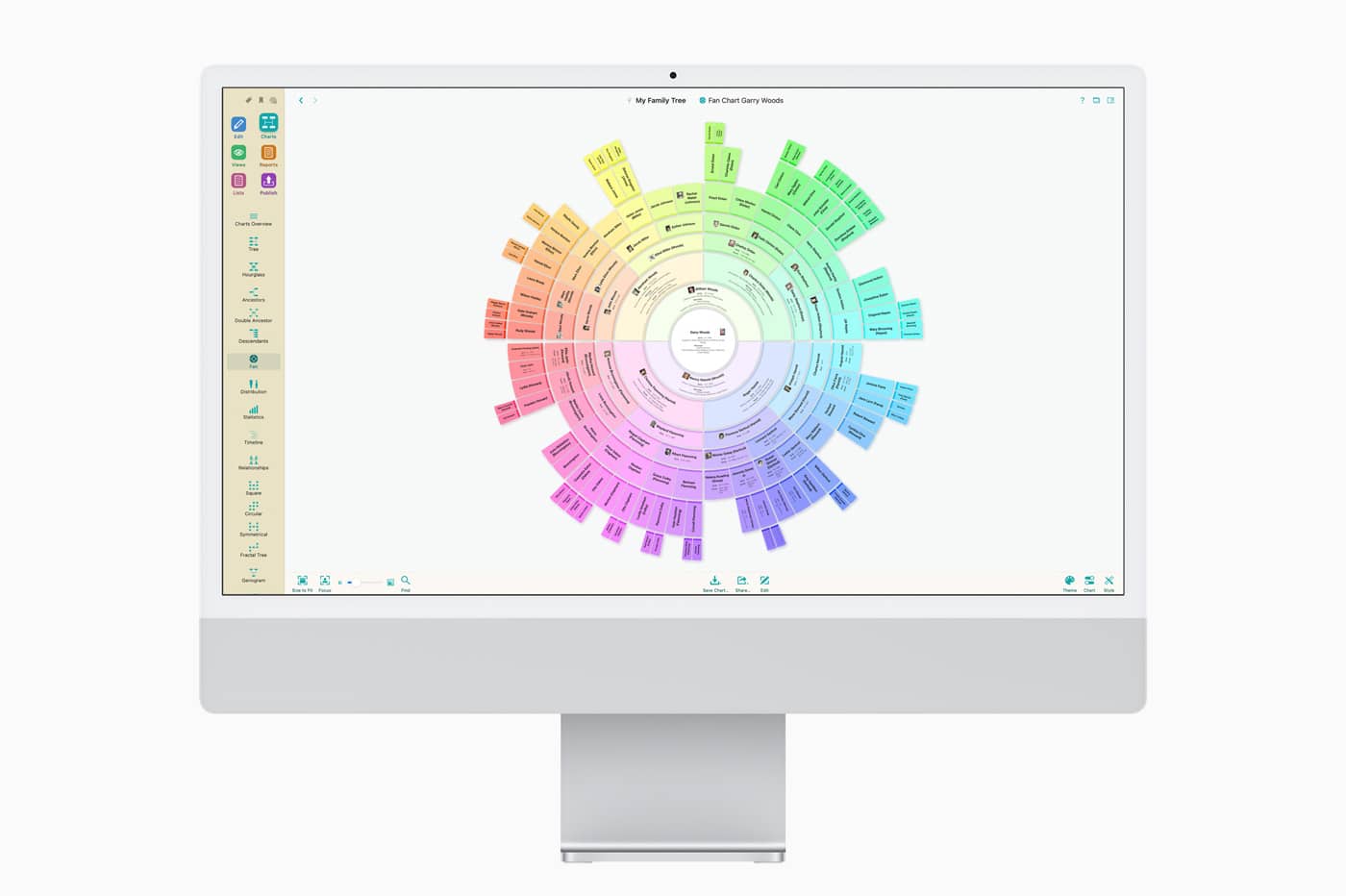 MacFamilyTree 10, de Synium Software GmbH 