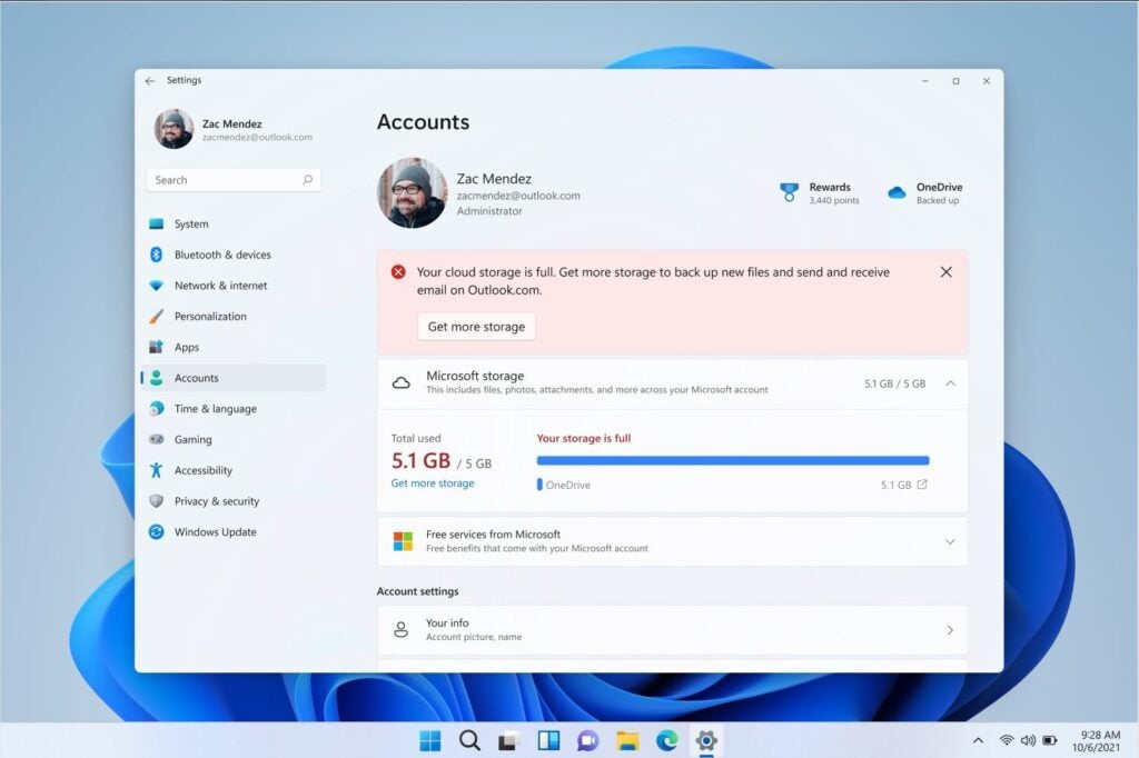 Windows 11 OneDrive