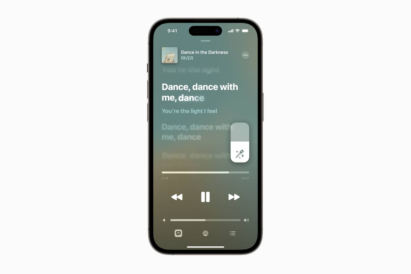 Apple Music Sing sur iPhone...