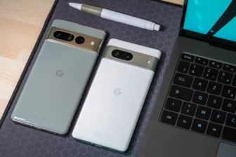 Les Google Pixel 7 et 7 Pro
