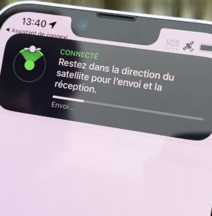 SOS d'urgence par satellite permet à n'importe quel iPhone 14 d'avertir les secours par satellite et sans connexion cellulaire.