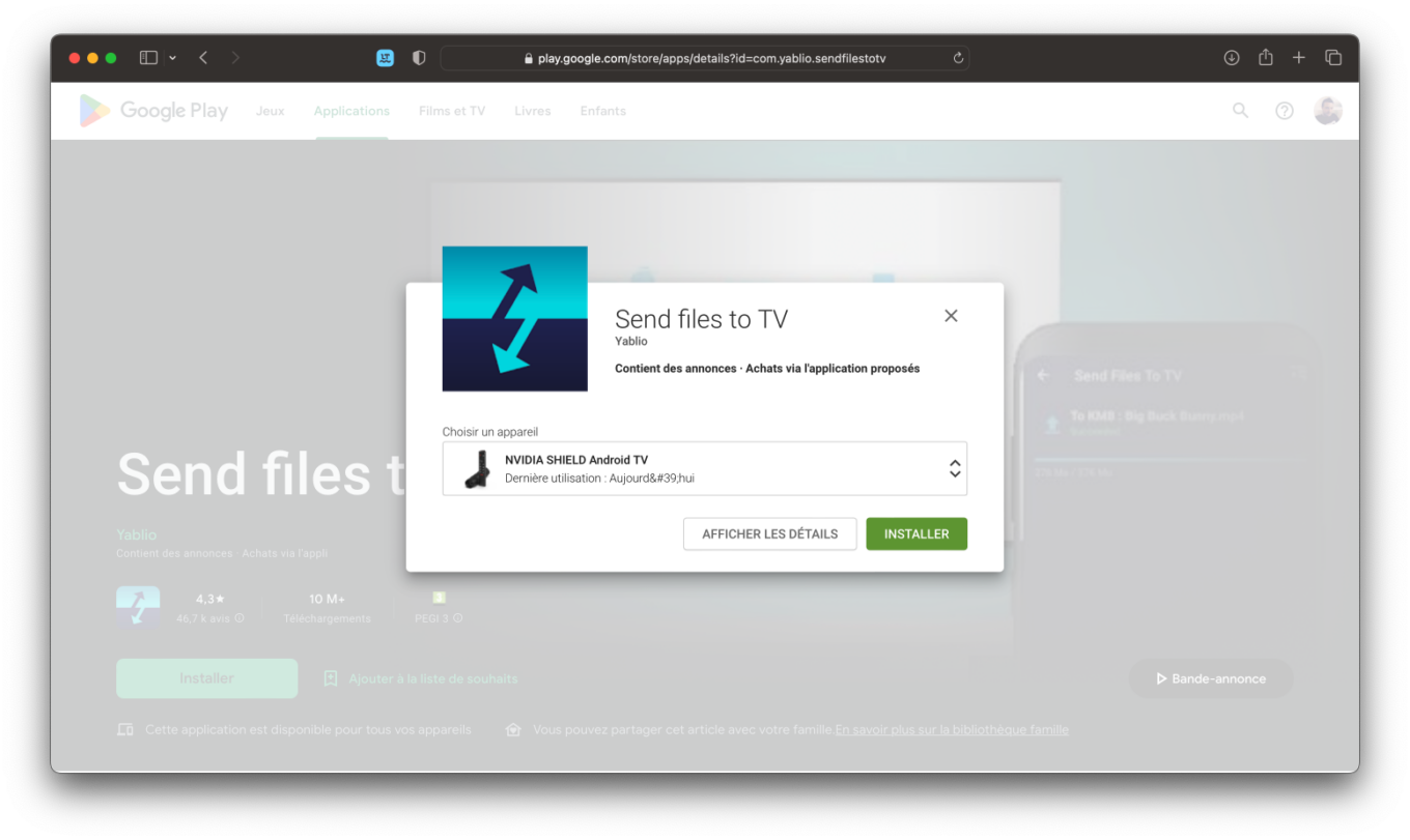 Sideload APK Android TV