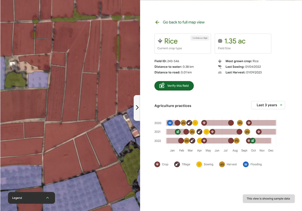 Google IA agriculture