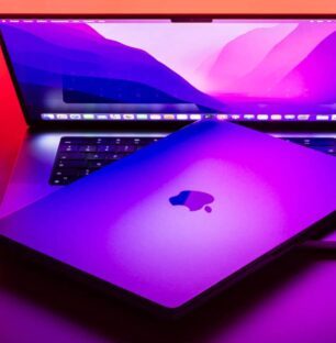 Le MacBook Pro 14 pouces équipé d'un M1 Pro et sorti en octobre 2021.