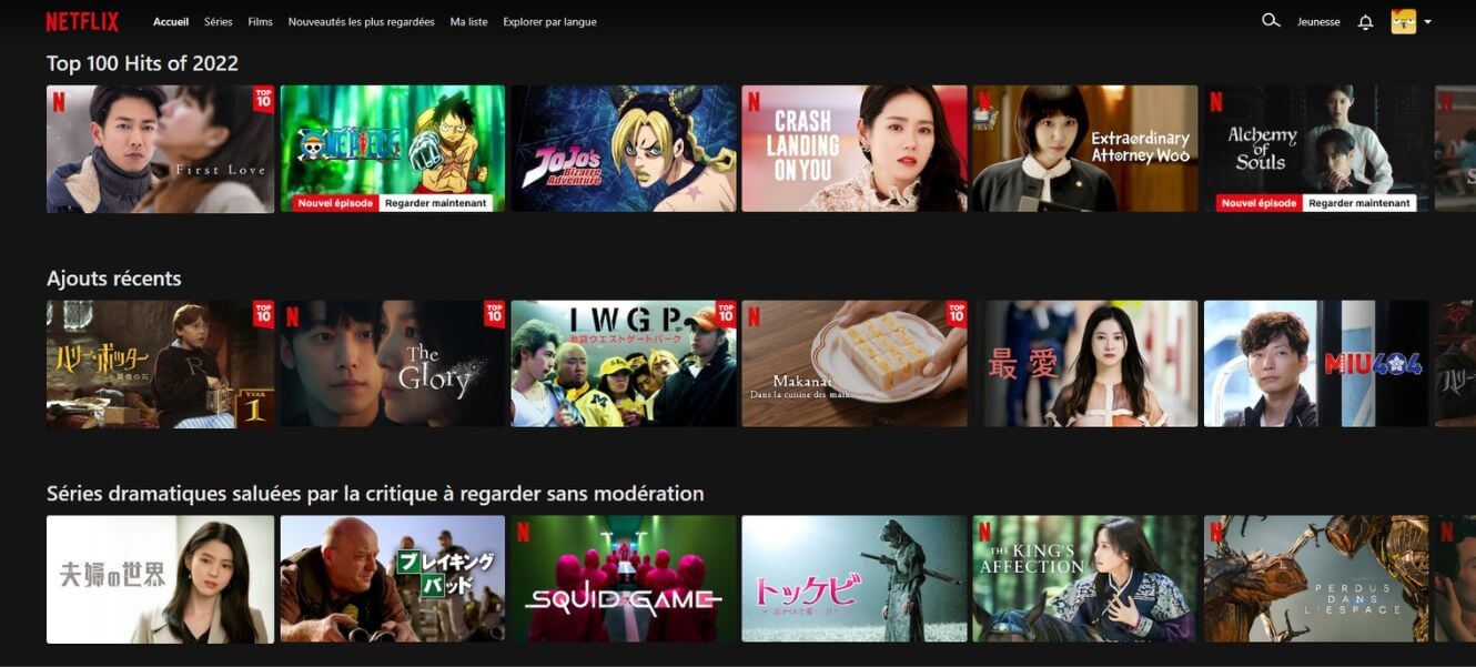 Netflix Japon
