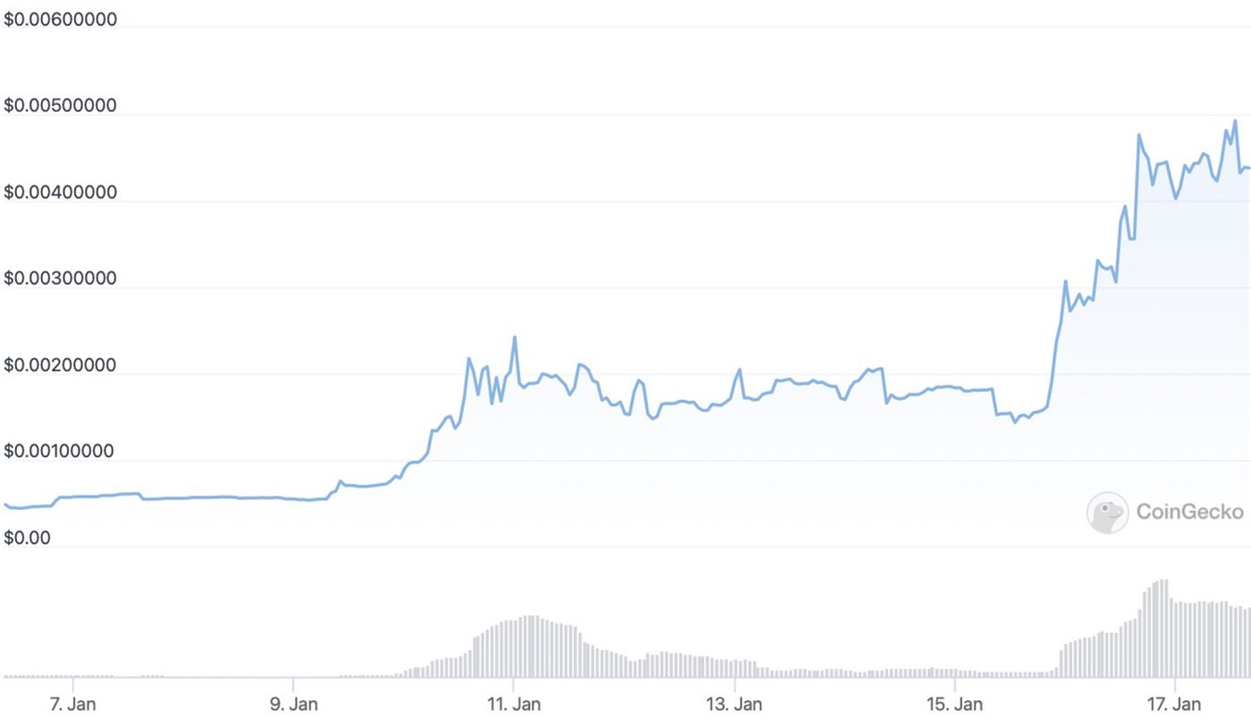 cours imgnai coingecko