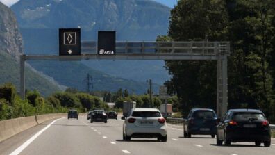 Voie réservée au covoiturage