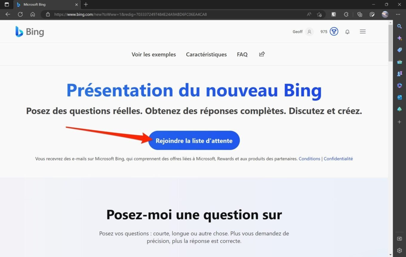 Microsoft Bing ChatGPT