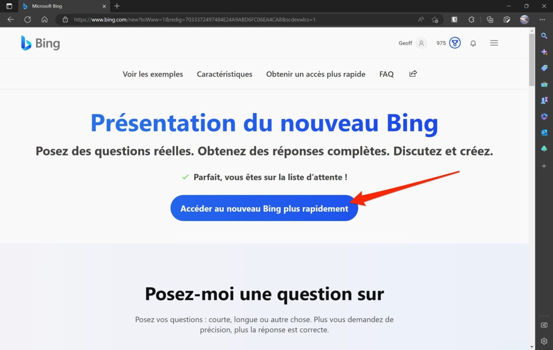 Comment Acc der Avant Tout Le Monde Au Nouveau Bing Avec ChatGPT Comment Acc der Avant Tout Le Monde Au Nouveau Bing Avec ChatGPT