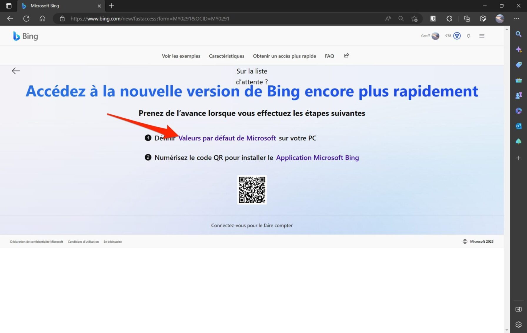 Comment accéder avant tout le monde au nouveau Bing avec ChatGPT