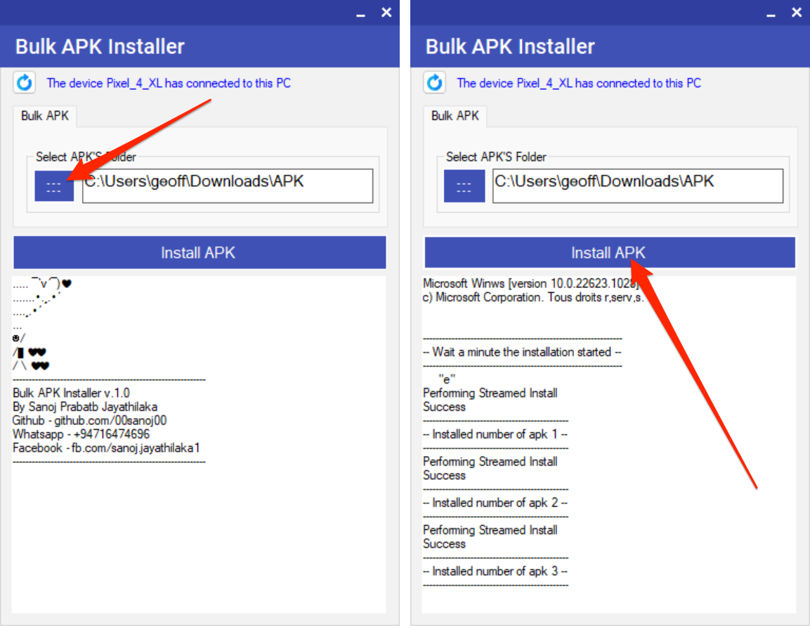 Bulk APK Installer