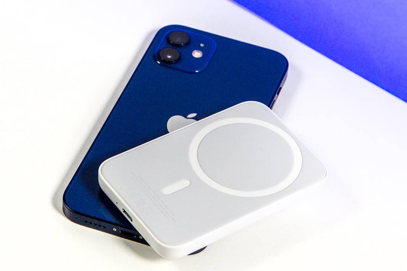 Apple, la batterie MagSafe pour l'iPhone 12.