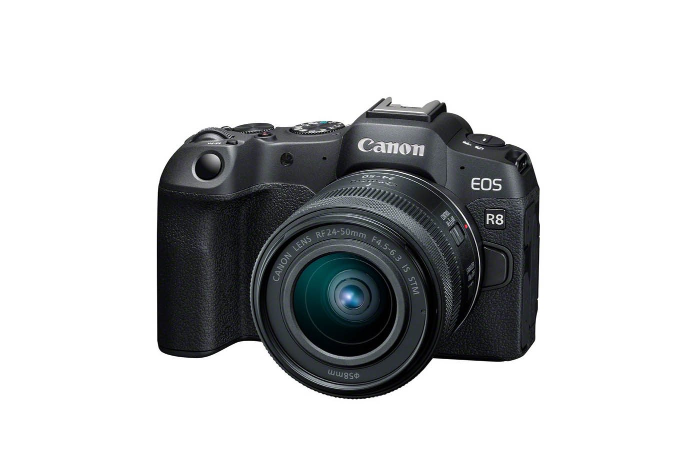 Canon EOS R8 et l'optique 24-50 mm 