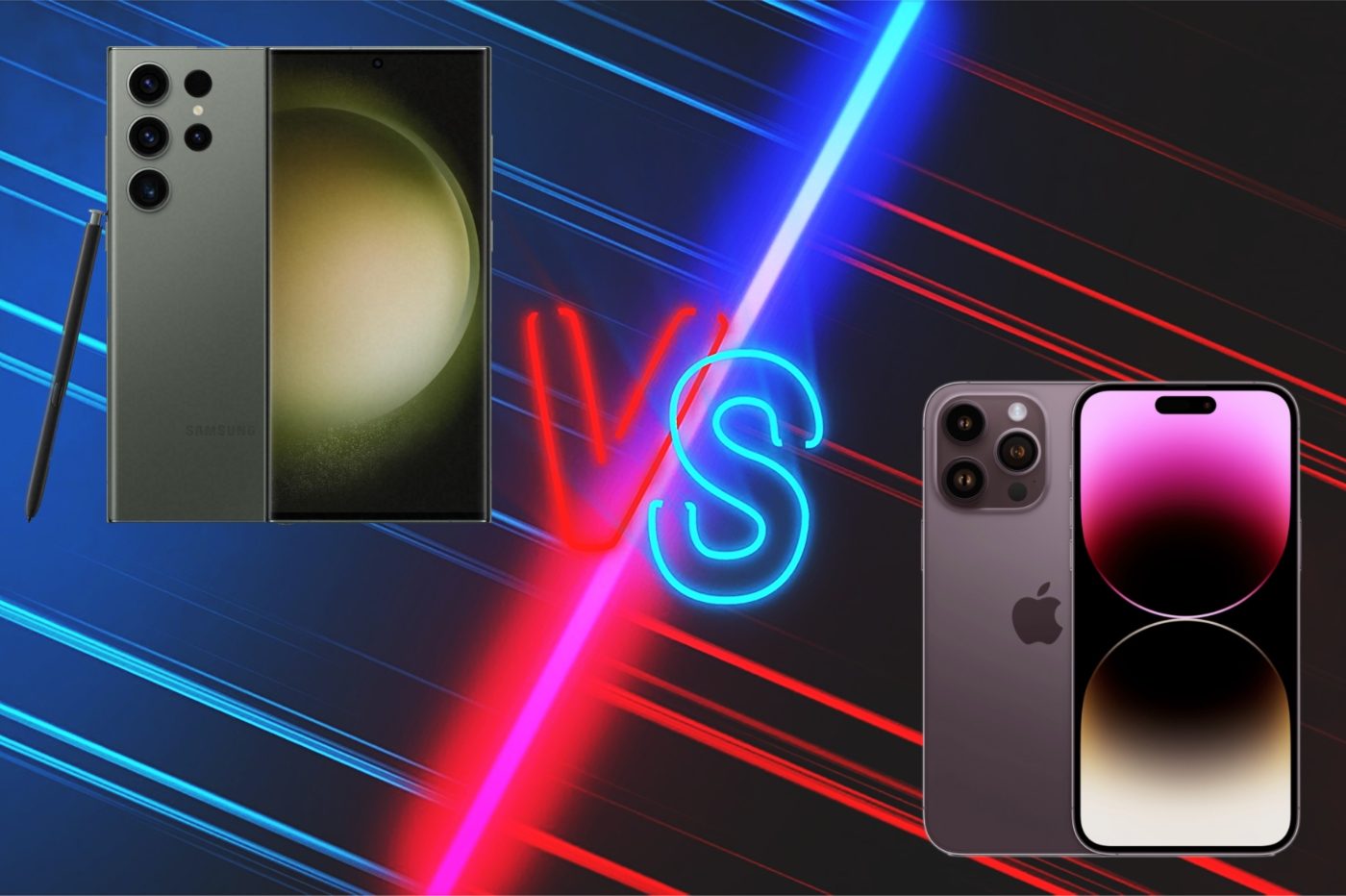 Galaxy S23 Ultra vs iPhone 14 Pro Max : duel au sommet, en trois rounds