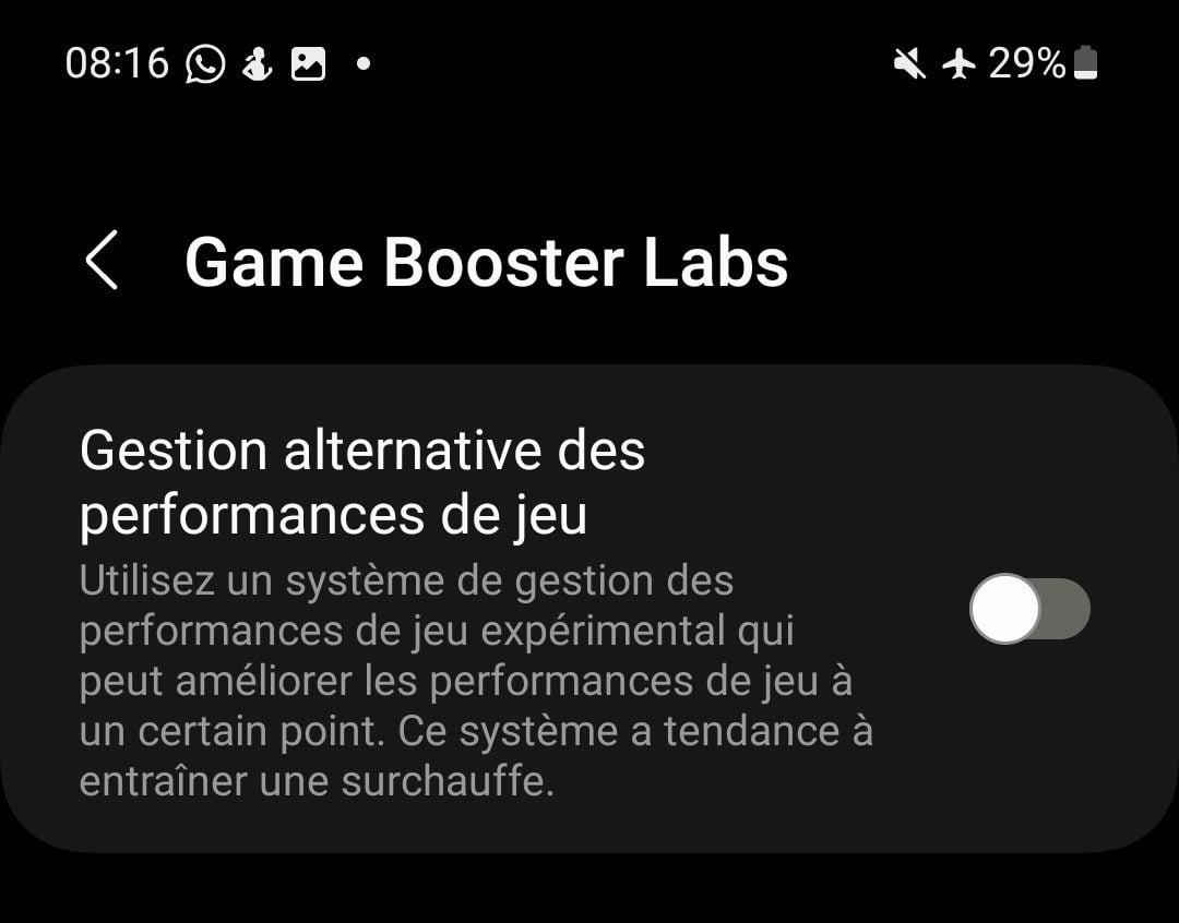 samsung game booster labs
