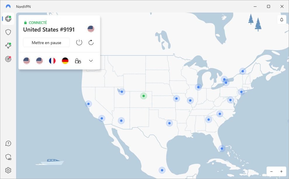 NordVPN Appli Windows