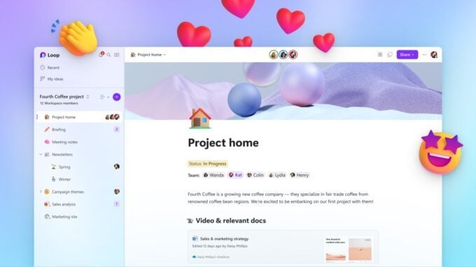 Microsoft lance Loop, son concurrent d'Asana et Notion, avec un ...