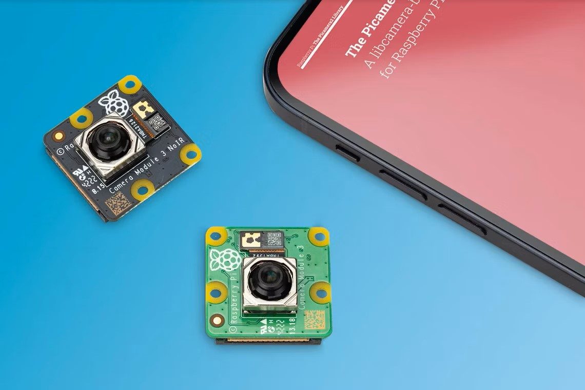 Sony is deja le kking des modules caméra pour les Raspberry Pi.