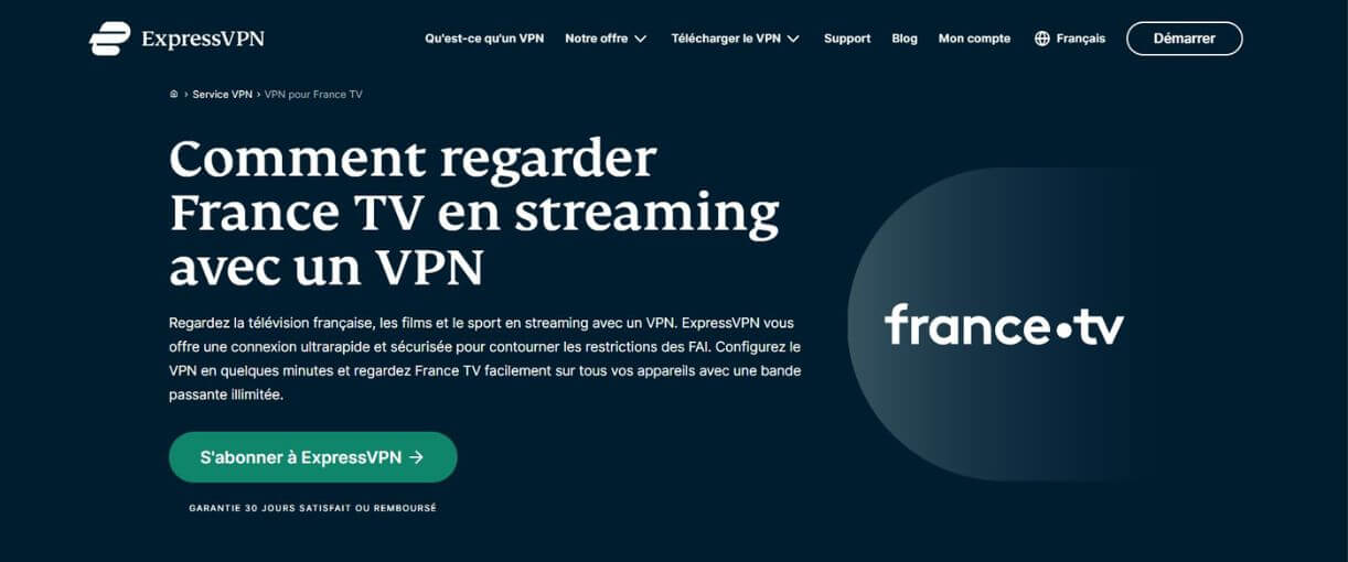 ExpressVPN pour la télévision française en Israël