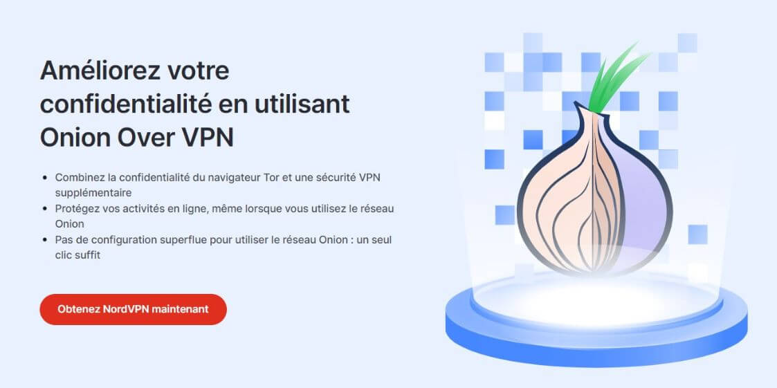 Onion Over VPN avec NordVPN