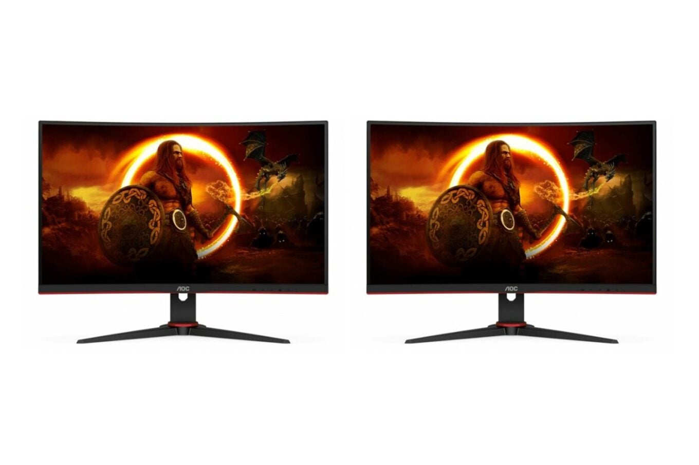 Lot 2 moniteurs gaming Aoc