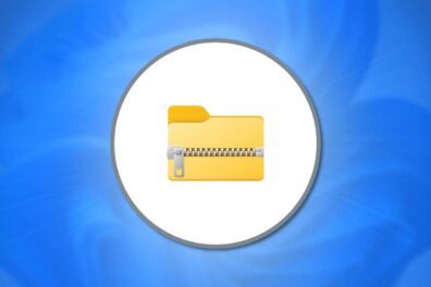 windows fichier rar zip