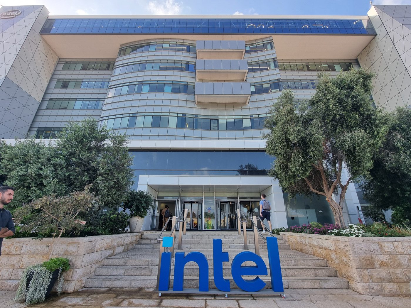 Les locaux d'Intel à Haifa, en partie responsables du design de la 13e génération de Core, Raptor Lake que nous avons visités en 2022. © Adrian BRANCO / 01net.com