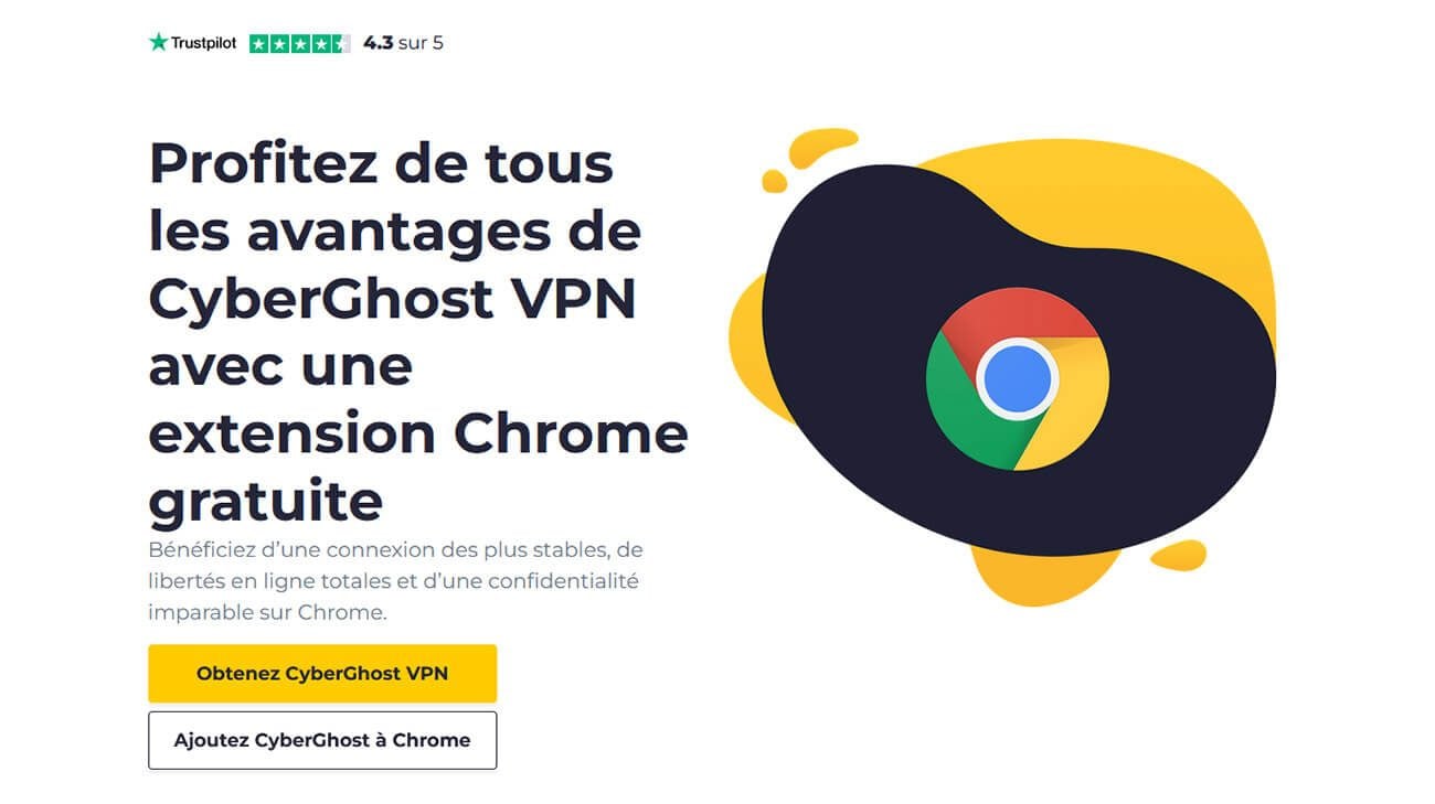 Cyberghost VPN Free Chrome Extension