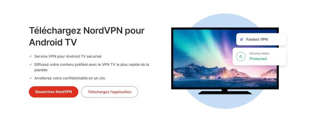 NordVPN pour Android TV