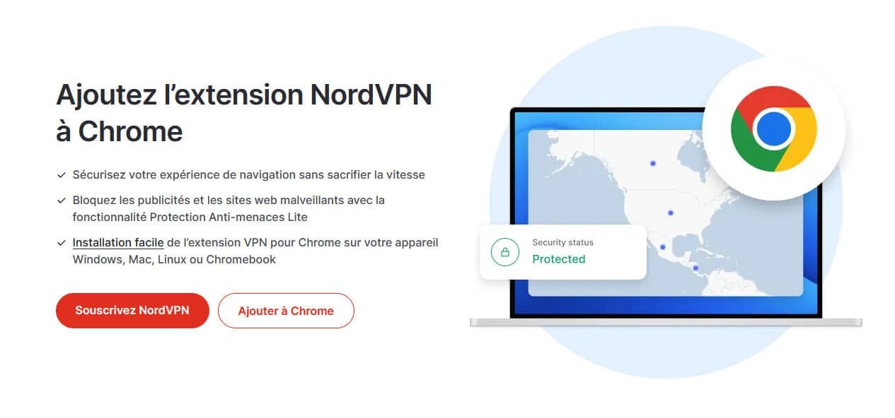 NordVPN Extension Chrome Gratuite