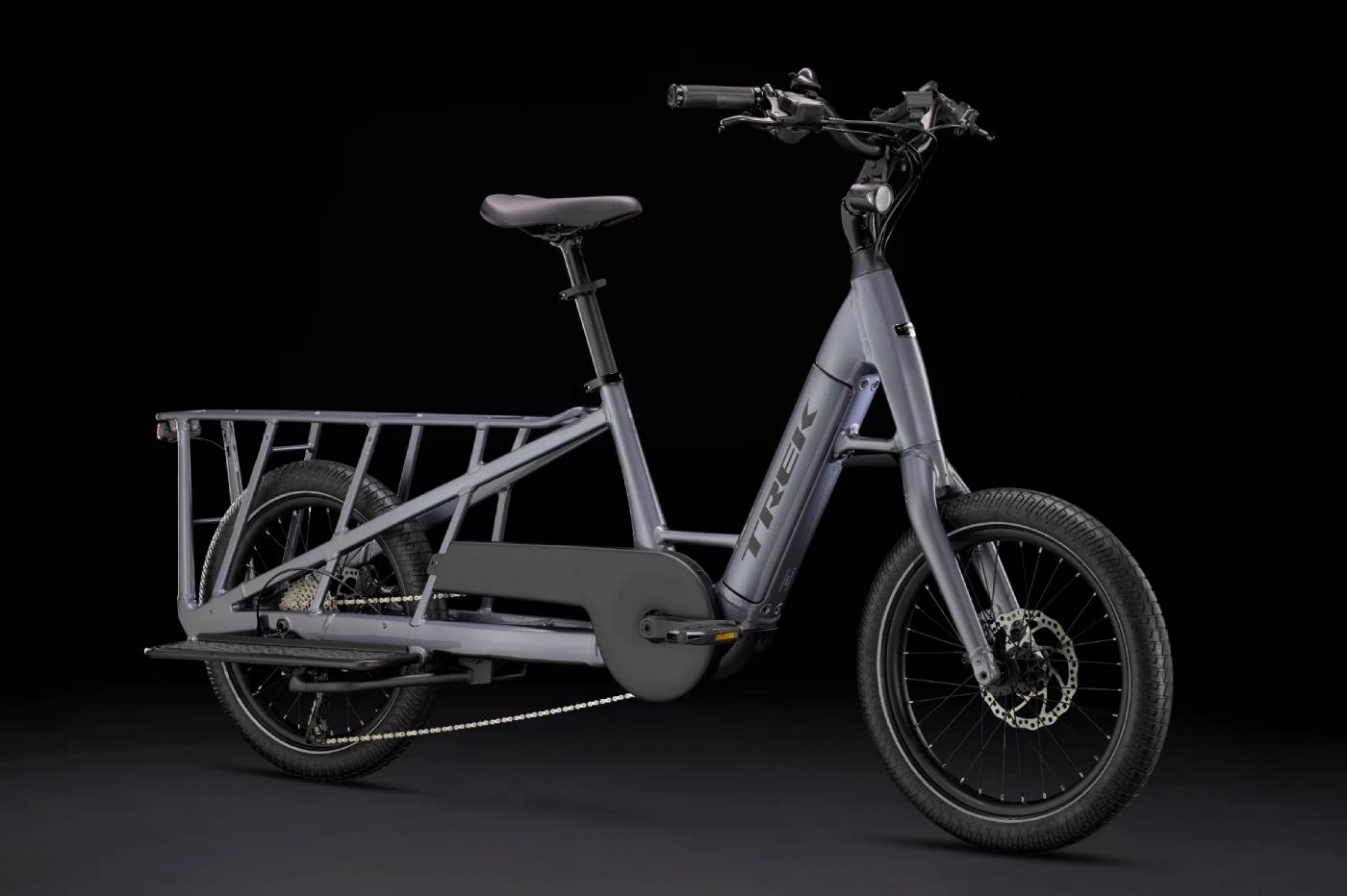 TREK-Fetch+2 un vélo cargo électrique compact