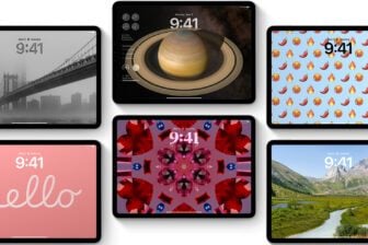 iPadOS 17 écran de verrouillage