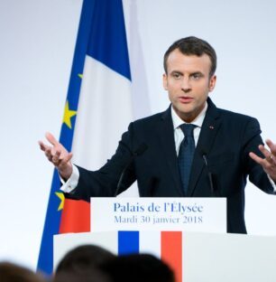 Emmanuel Macron discours Palais de l'Elysée