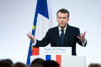 Emmanuel Macron discours Palais de l'Elysée