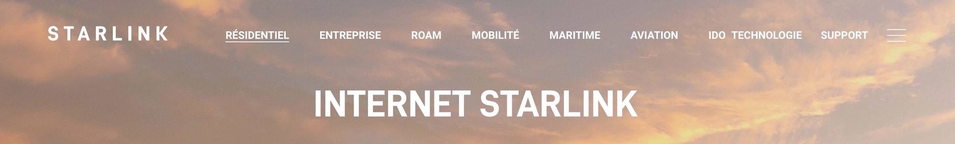 Câble Internet de remplacement Starlink Satelite Algeria