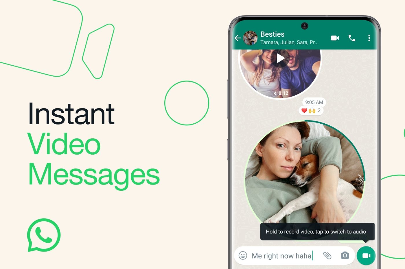 message video whatsapp