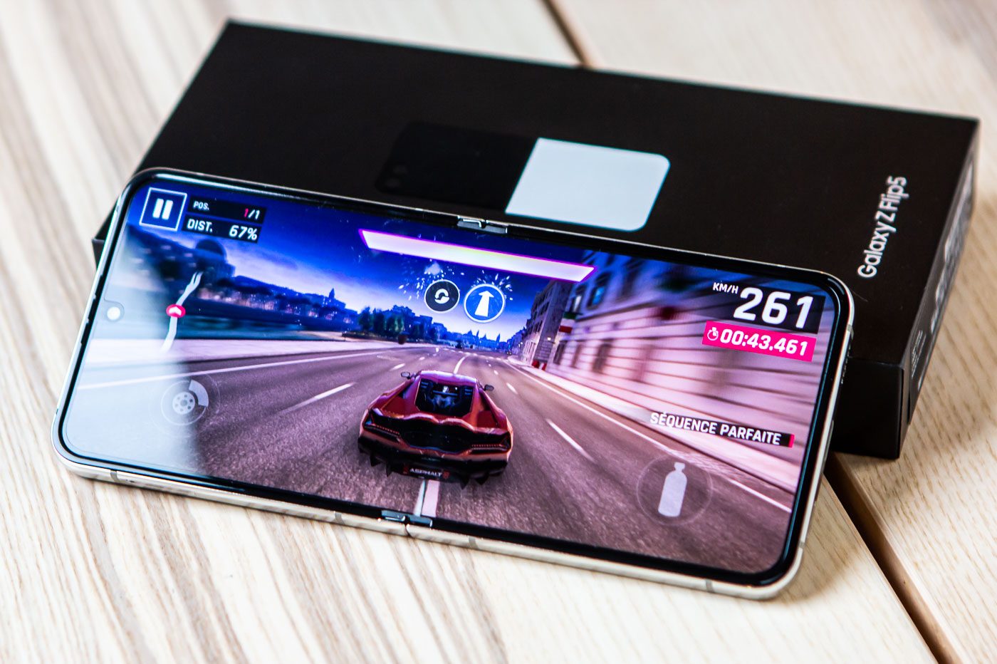 performances jeux Samsung Galaxy Z Flip 5